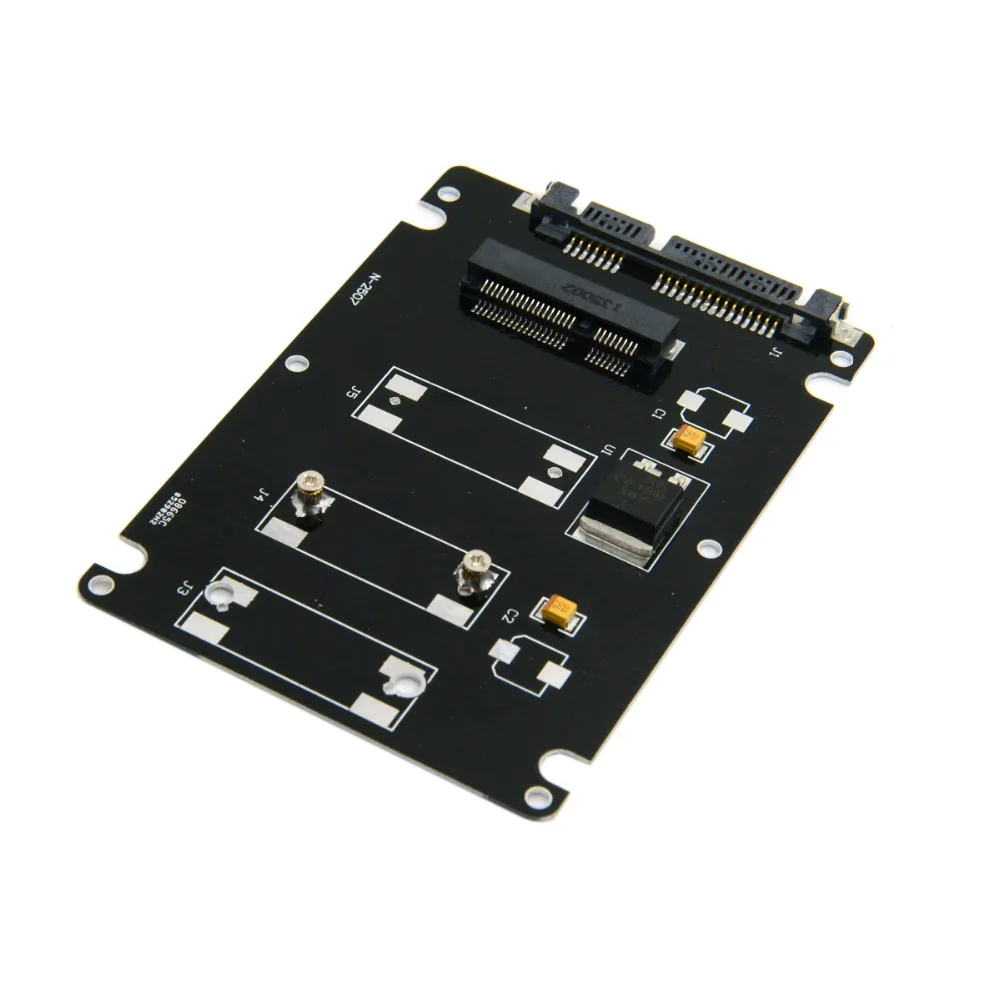 Mini PCI-E mSATA SSD до 2 5 "SATA жесткий диск Корпус конвертер адаптер для Intel Samsung Asus |