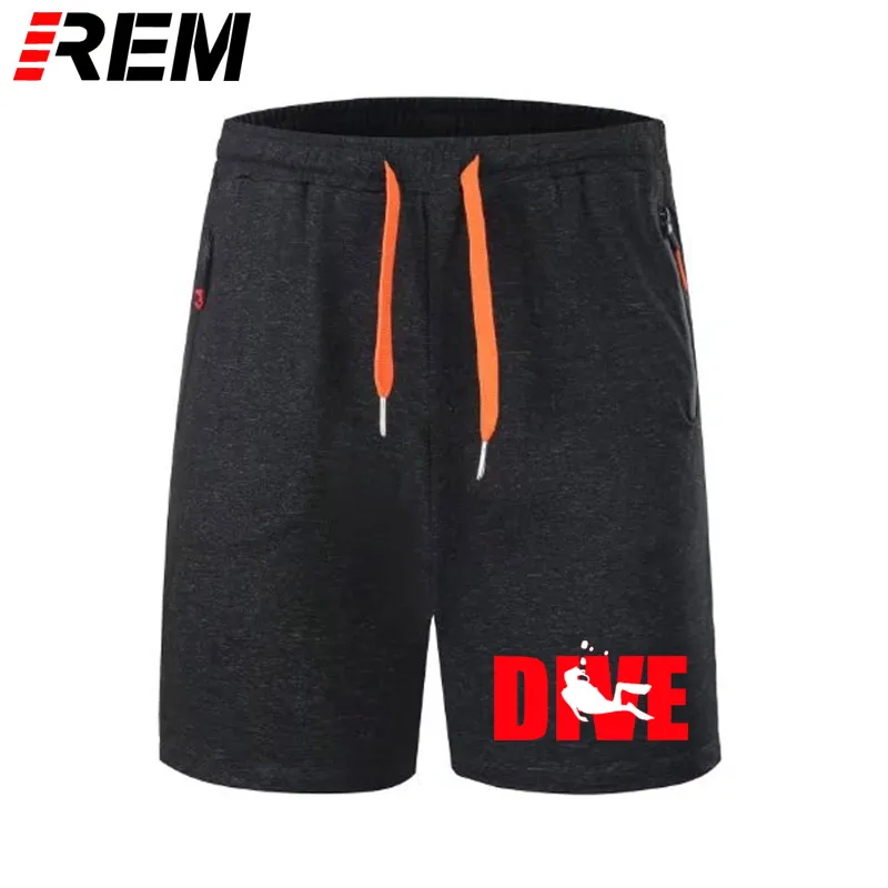 REM Мода breechcloth для мужчин и женщин с принтом Evolution of Scuba Diver Dive Короткие штаны короткие уличные scanties трусики