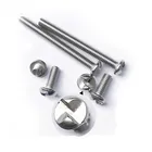 20 шт. M4 односторонние винты из нержавеющей стали, S-образные винты, противоугонные болты, длина 7-38 мм