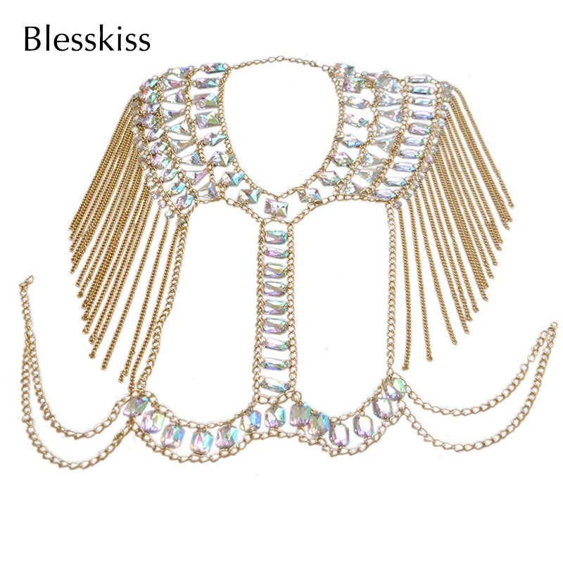 Blesskiss, стразы, бикини,, для женщин, сексуальный, смешной, блеск, кристалл, бриллиант, купальник, цепь тела, украшение, одежда для пляжной вечеринки, платье