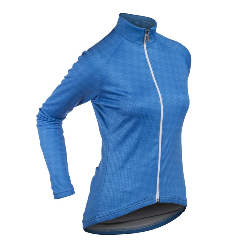 Женская длинная велосипедная одежда Maillot Ciclismo 5 цветов кофта с длинным рукавом
