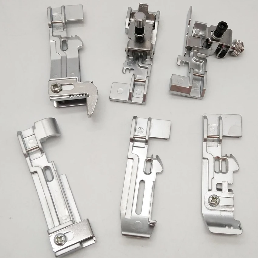 Набор из 6 ножек для оверлока Singer QuantumLock 14T948 14T957 14T967 14T968 Juki Lock MO-50E MO-51E (в коробочной упаковке)