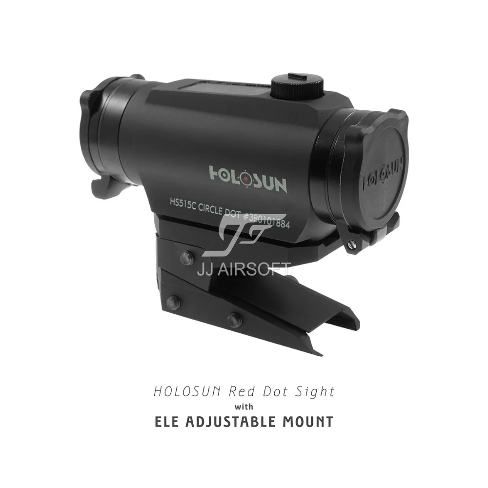 TARGET ELE Регулируемая горка для JJ Airsoft T1 T2/Aimpoint T-1 T-2/MRO/RMR/Holosun Красный точка зрения