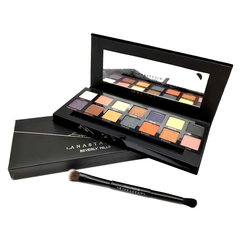 Anastasia beverly hils палитра теней для век макияж Палитра матовые мерцающие