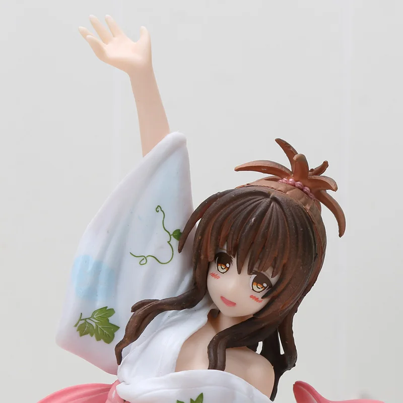 18 см аниме To love Ru Figures Toy Yui Kotegawa Darkness To Love Haruna Sairenji Kurosaki Meia Микан Юки юката фигурка игрушки