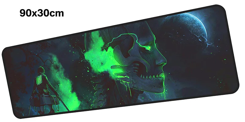 Коврик для мыши Attack on Titan gamer 900x300 мм коврик для мыши notbook игровой коврик для мыши Кастомизированный коврик для мыши стол для компьютера аксессуары для padmouse