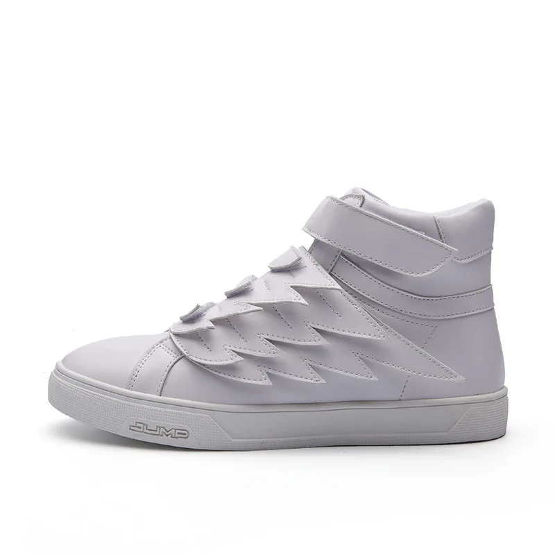 Мужская спортивная обувь с высоким берцем крылышками для скейтбординга короткие