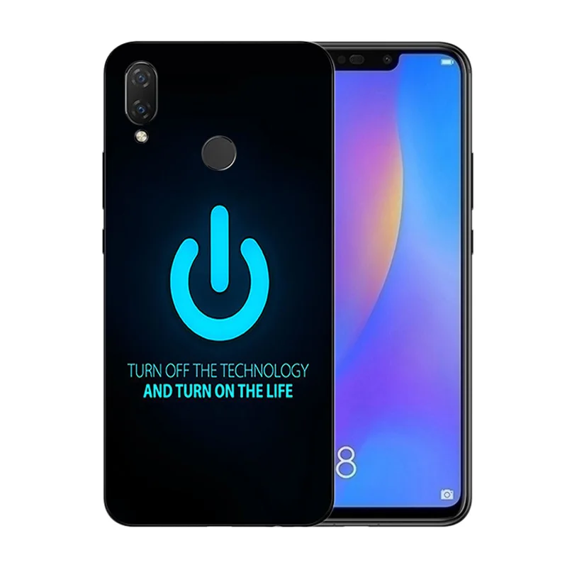6.3 inch for Huawei nova 3i / P Smart Plus Back Cover Full Protect Clear Soft TPU Silicone Tiger Pattern Matte Luxury Phone Case |