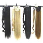 Soowee 22 дюйма прямые синтетические волосы конский хвост мой маленький конский хвост накладные волосы для наращивания Фея хвост шиньоны для женщин