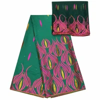 atiku fabric embroidery floral cotton fabrics patchwork tela lentejuelas handicraft accessories diy materials 52 yardslot