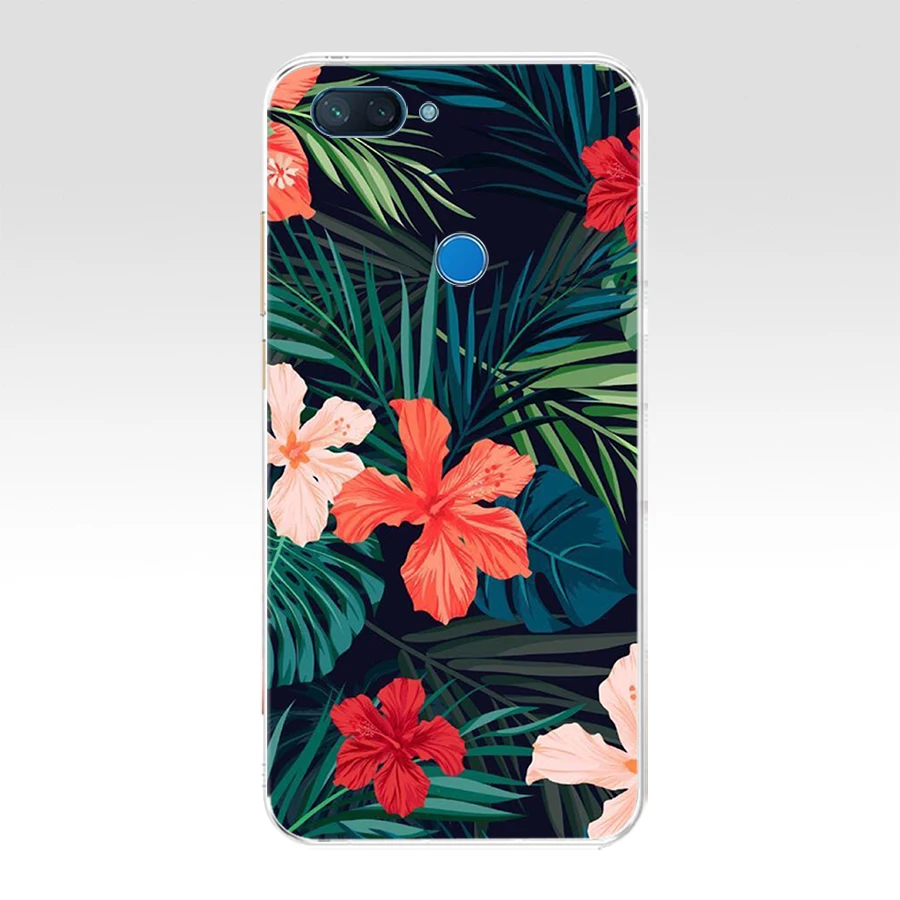 38 Силиконовый чехол E для Xiaomi Redmi 6, чехол с полной защитой, мягкая задняя крышка из ТПУ, чехол для телефона s для Xiaomi Redmi6, бампер 6, чехол - Цвет: 38