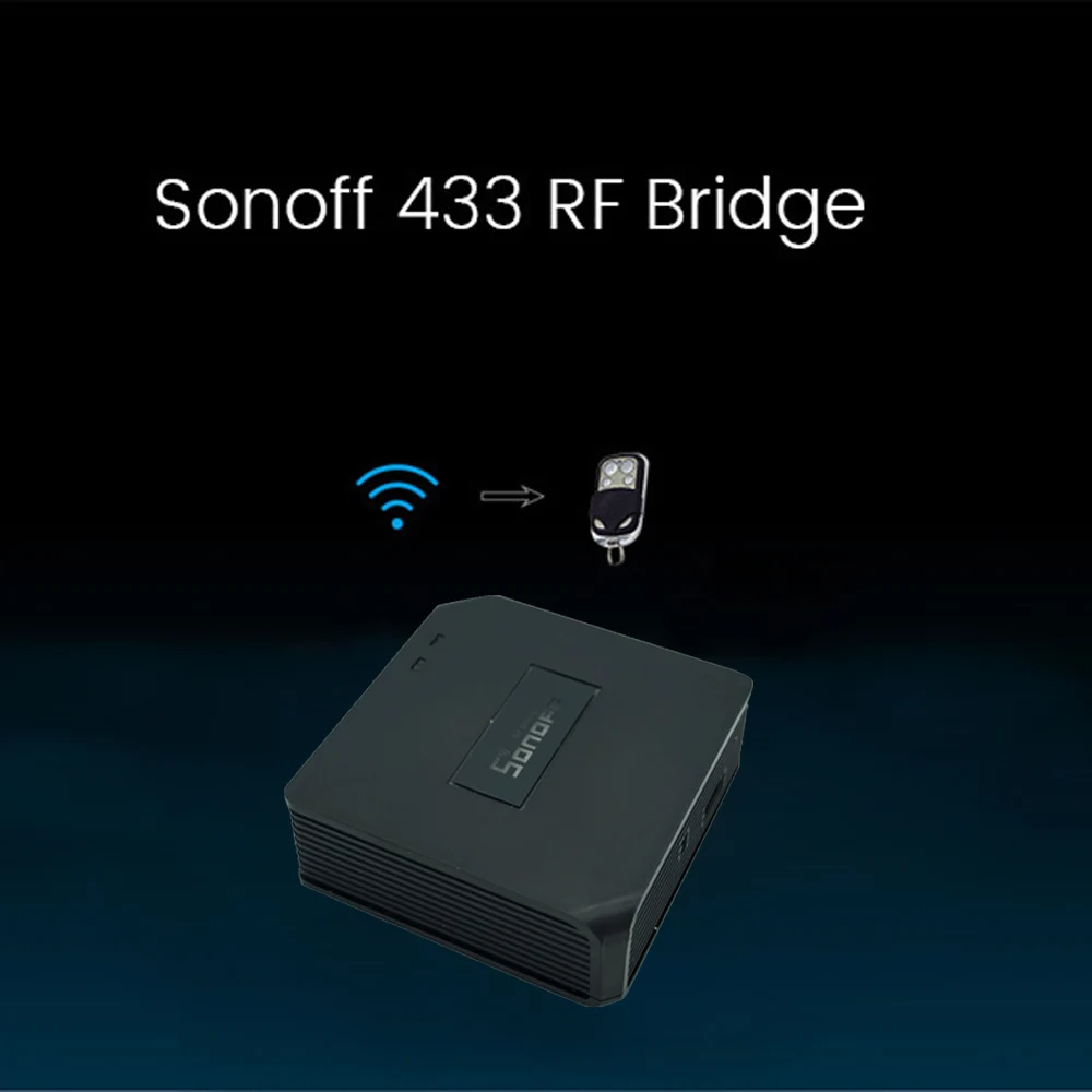 Sonoff RF Brigde умный дом Модуль Автоматизации 433 МГц удаленный сменный контроллер Wifi переключатель универсальный таймер IOS Android