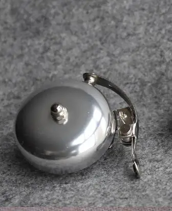 Silver Велосипедный звонок, винтажный звонок, алюминиевый, серебряный, кофейный, коричневый, велосипедный звонок, винтажный,, велосипедный звонок, Q1065 - Цвет: Silver
