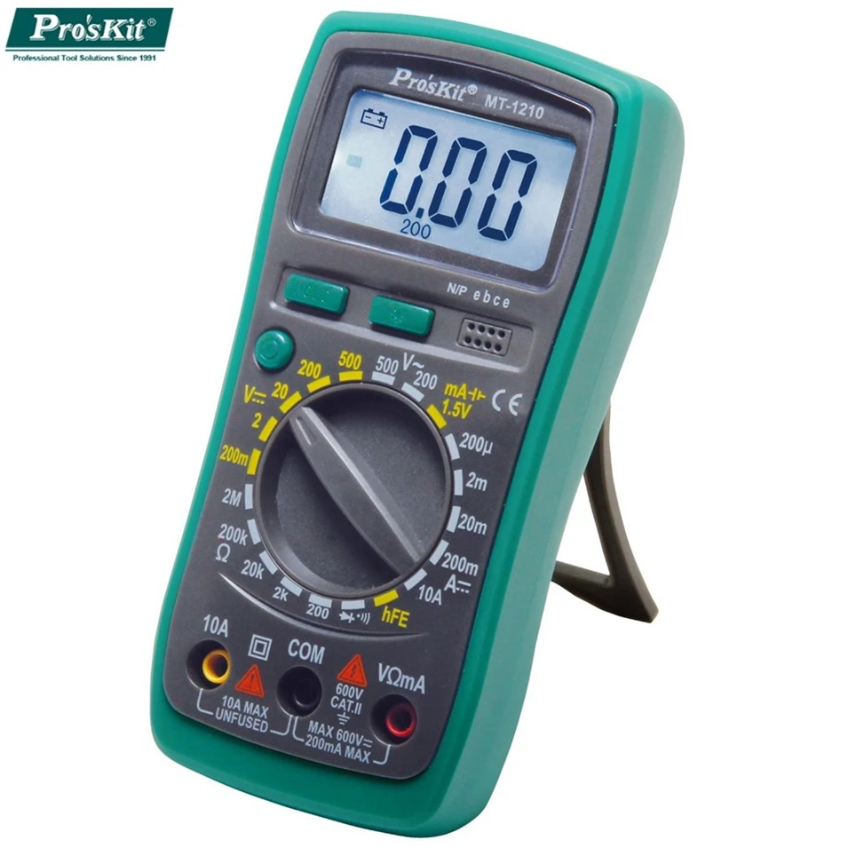 Pro'sKit MT-1210-C 3 1/2 Digital Multimeter Diagnostic-tool DC AC Tester | Инструменты