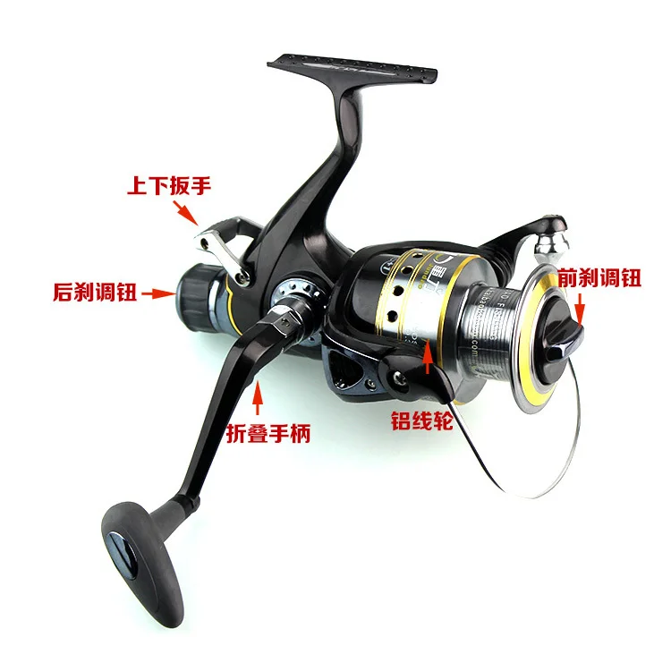 

J3-50FR 8BB Big Carp Reel Premium Carp Fishing Reel With Double Drag Baitrunner System Rear Drag Spinning Reel Fishing Tackles