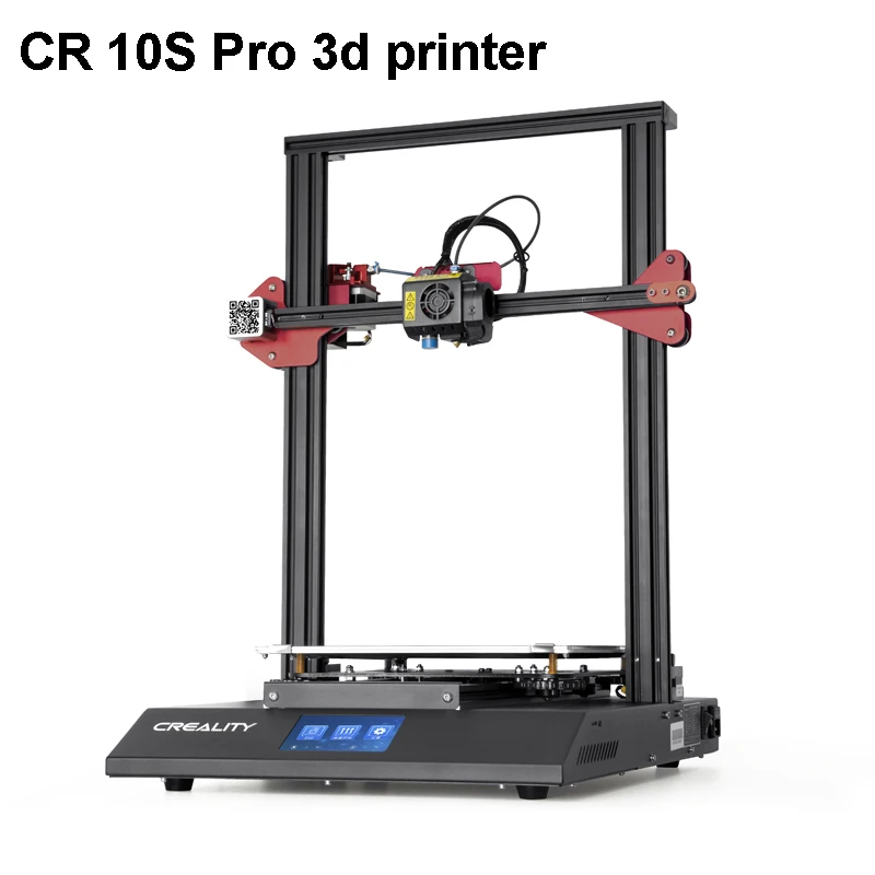 CREALITY 3D CR-10S Pro датчик автоматического выравнивания принтер 4,3 дюймов сенсорный ЖК-дисплей Печать накаливания обнаружения Funtion MeanWell power - Цвет: CR 10S Pro