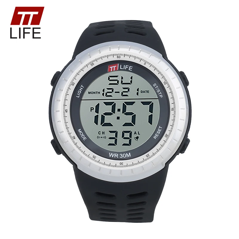 TTLIFE TS10 G Стиль Мужские Спортивные Часы Цифровой Шок Противостоять LED Военная