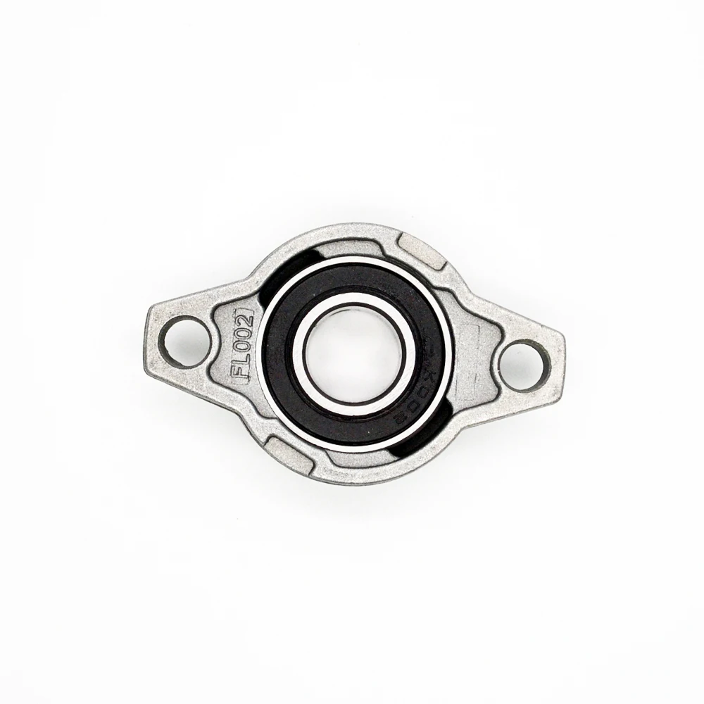 10 pcs Free shipping KFL08 8mm diameter zinc alloy bearing housing FL08 K08 pillow block | Shafts