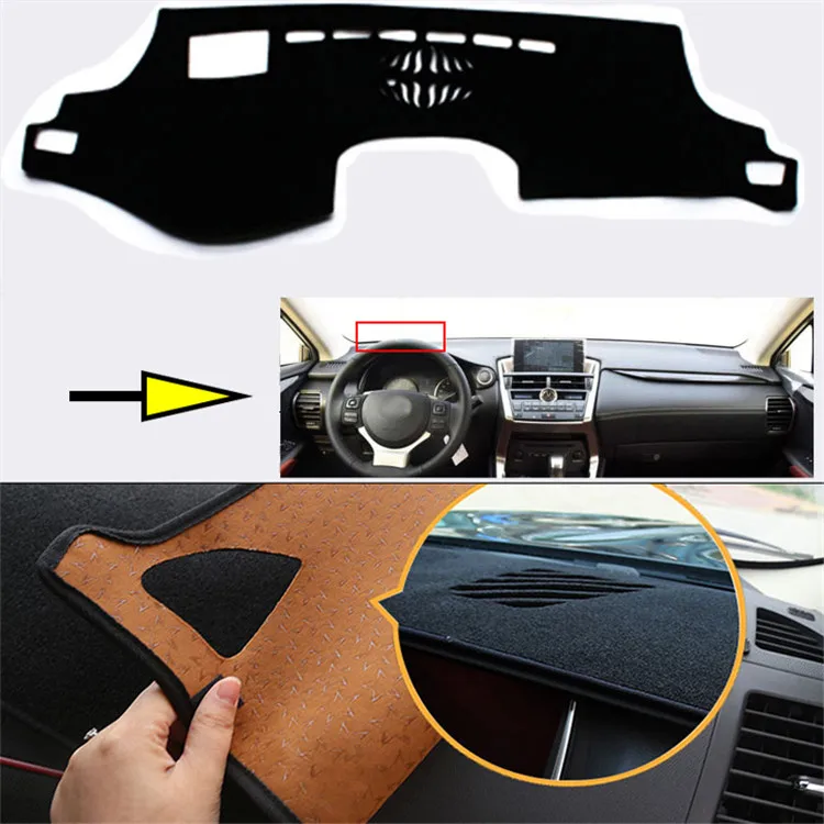 

Interior Dashboard Carpet Photophobism Protective Pad Mat For Lexus NX Series