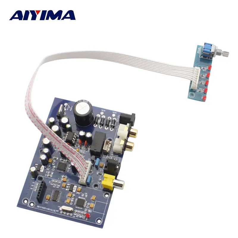 AIYIMA Audio Stereo Decoding Board AK4490 AK4118 Four Way Input DAC Decoder For Amplifiers | Электроника
