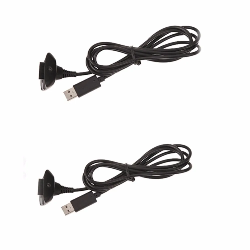 2 шт./лот 1 5 м Новый универсальный USB кабель для зарядки Xbox 360 беспроводной