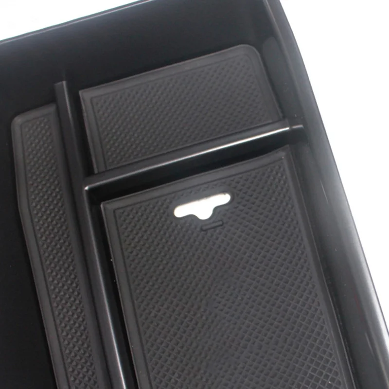 

Central Armrest Storage Box Cover Trim ABS Car Organizer for Maserati Ghibli Levante 2014-17 F-Best