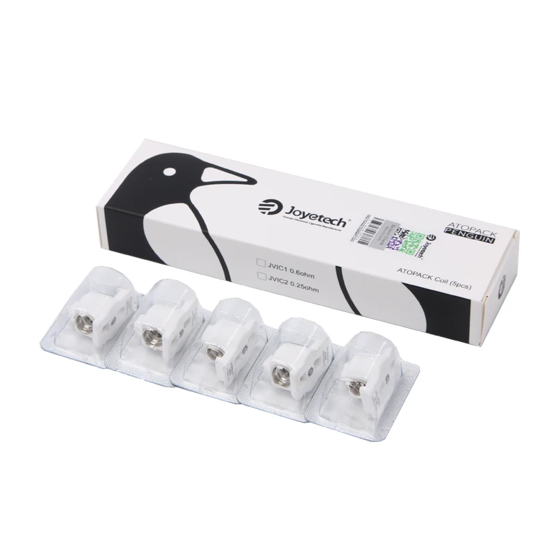10 шт./лот оригинальный Joyetech ATOPACK JVIC катушка головки JVIC1 0.6ohm JVIC2 DL 0.25ohm для Penguin бренд