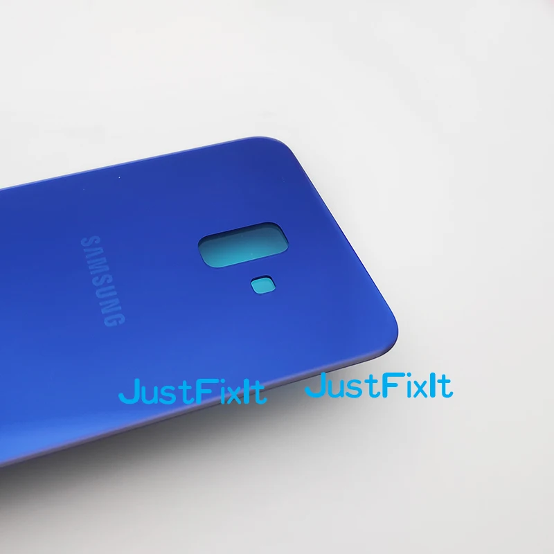 Для SAMSUNG Galaxy J6 Plus J610 + 2018 J610F SM J610FN J610FN/DS Задняя крышка батареи Дверь стеклянная