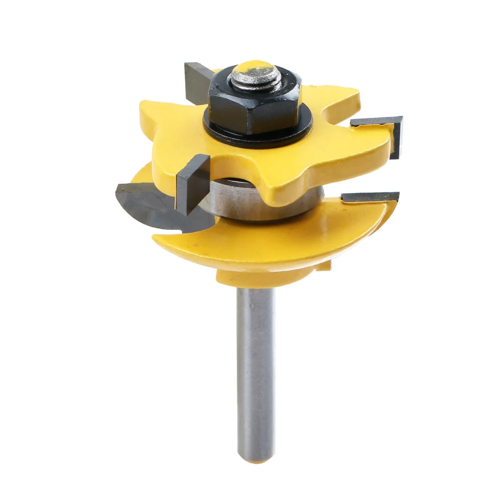 Набор фрез комплект из 3 твердосплавных насадок 1/4 дюйма с хвостовиком|router bit