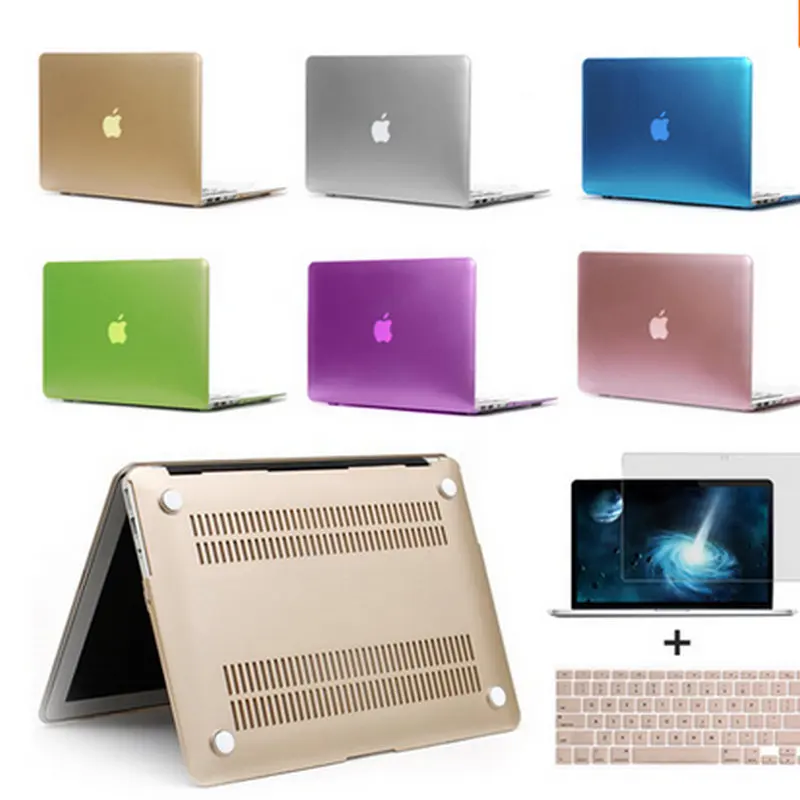 Матовый чехол для Apple Macbook Air Pro Retina 11 12 13 15 футляр ноутбука Жесткий Чехол нетбука mac