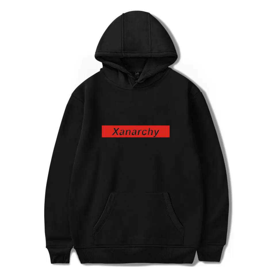 Lil xan Xanarchy толстовки и свитшоты Осень Хип хоп мужской пуловер худи Харадзюку