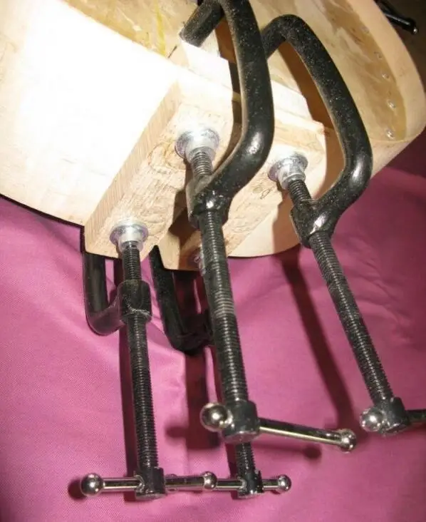16 шт. клеевые зажимы для виолончели из углеродистой стали в стиле G|cello clamps|carbon