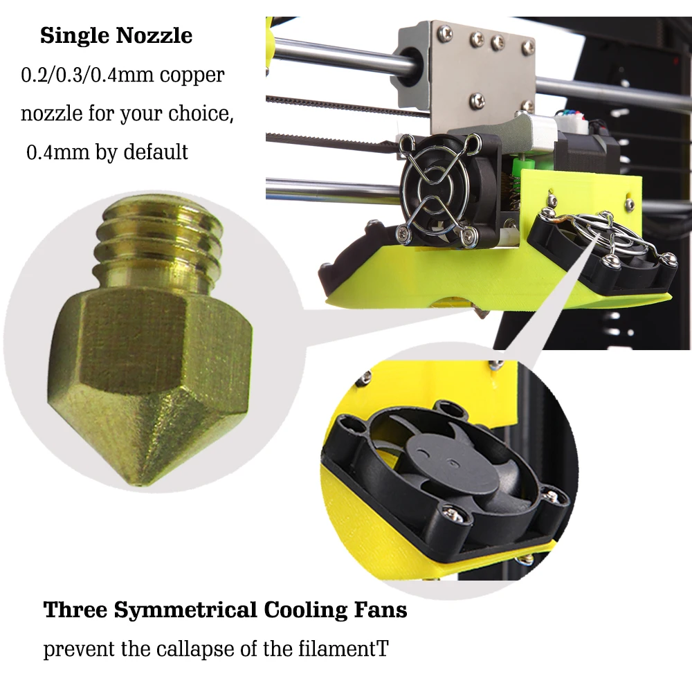 Дешевый ретрип Prusa i3 3d принтер kit для продажи Raiscube PLA нить накала 8G SD карты Как