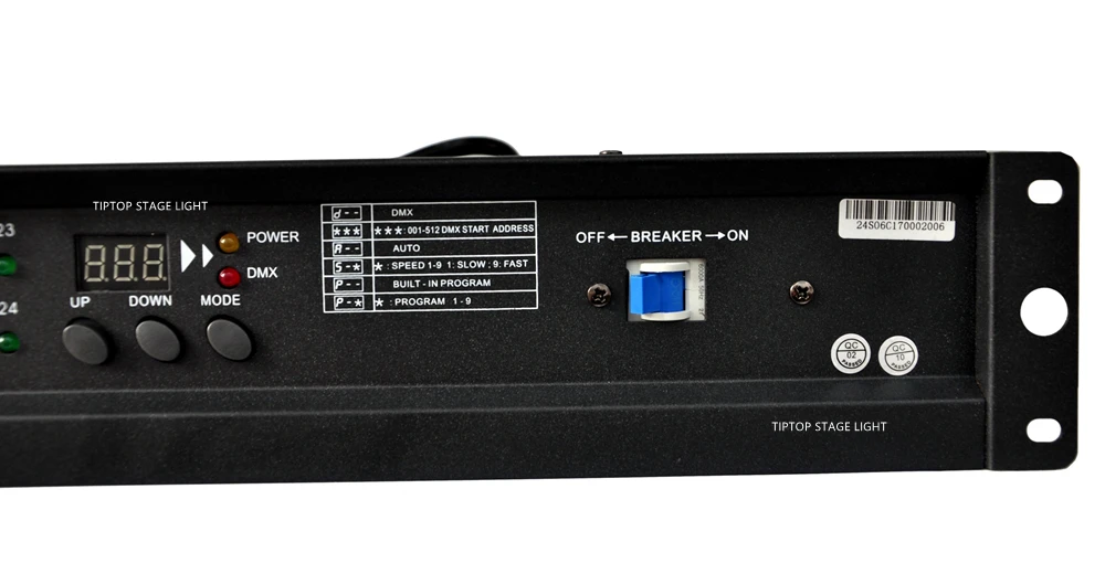 Хорошее качество 24 канала сценический выключатель питания контроллер выхода