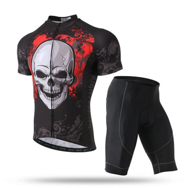 Костюме езда на велосипеде Рубашка с короткими рукавами Велоспорт Наборы