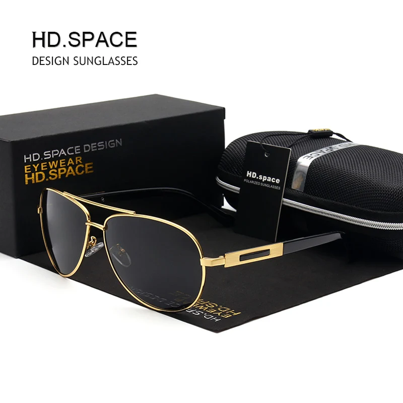 Новый поляризованные Солнцезащитные очки для женщин мужчин бренд HD.