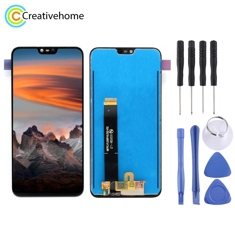 Высококачественный ЖК-экран и дигитайзер в сборе для Nokia X6 (2018) TA-1099 / 6 1 Plus |