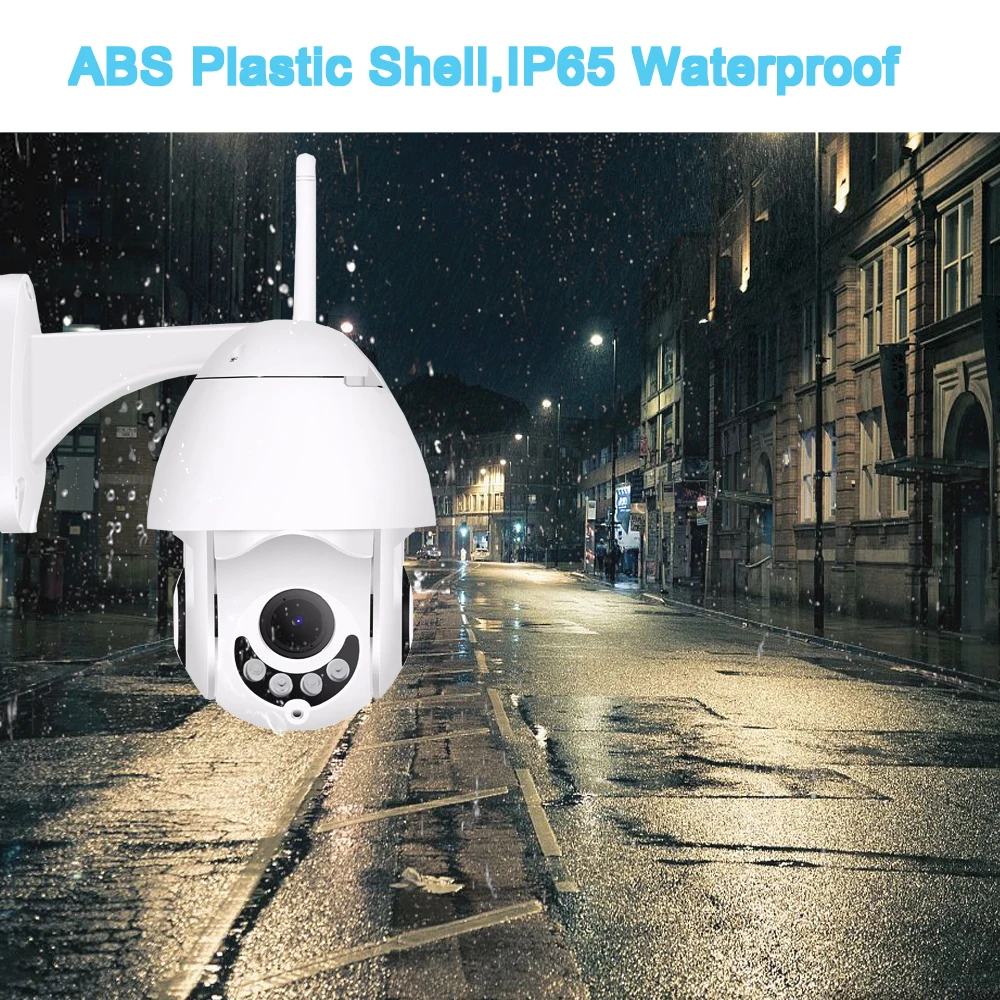Hamrotte WIFI камера HD1080P мини панорамирование/наклон IP ночного видения Двусторонняя