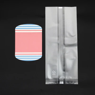 Pink Stripe Matt Пластиковые пакеты для упаковки печенья конфет хлеба, прозрачные вечерние свадебные сумки для шоколада, 20 шт./лот - Цвет: Pink Stripe Matt