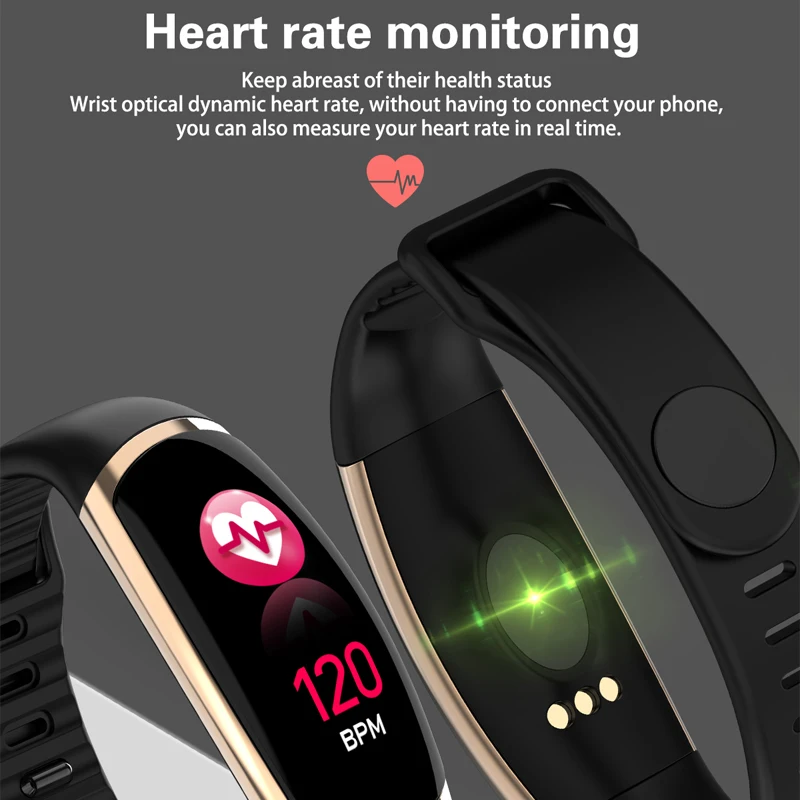 Смарт-браслет R16 Android IOS пульсометр монитор сна кровяное давление фитнес-трекер