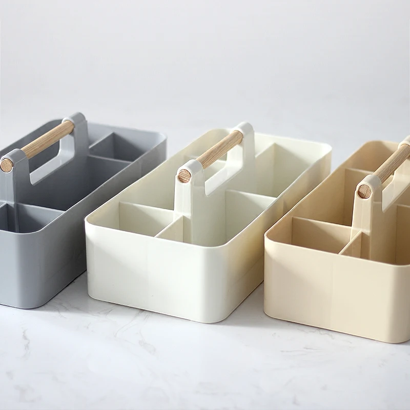 

Creative Coffee Table Living Room Desktop Remote Control Storage Box Simple Plastic Table Cosmetic Finishing Box