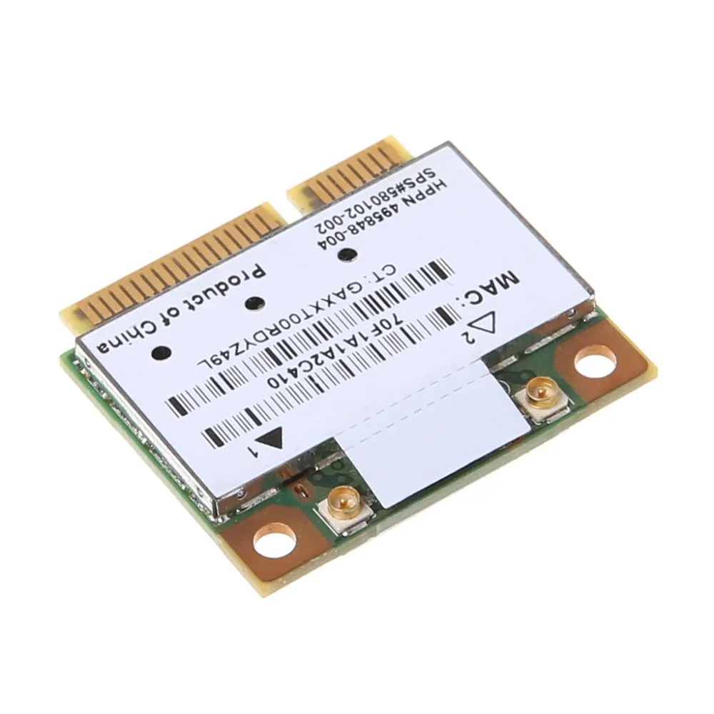 Atheros AR9280 2 4 ГГц Wi Fi 5 WLAN Minipci express AR5BHB92 для Linux хакинтош Win10 Беспроводной сетевая