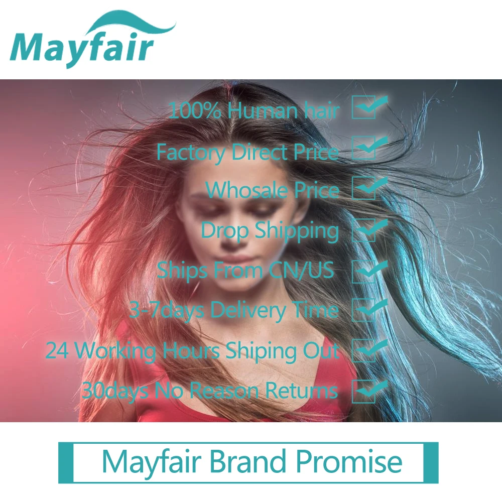 Волосы для наращивания Mayfair 613 3 пучка с закрытыми волосами блонд бразильские