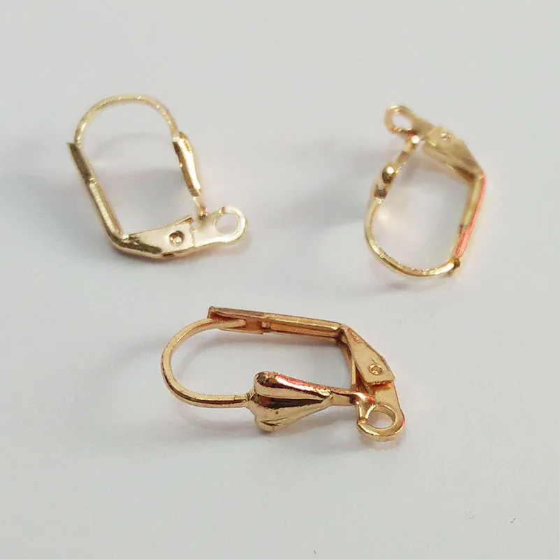 10 шт. аксессуары для сережек застежка крючок петля подвески французские крючки