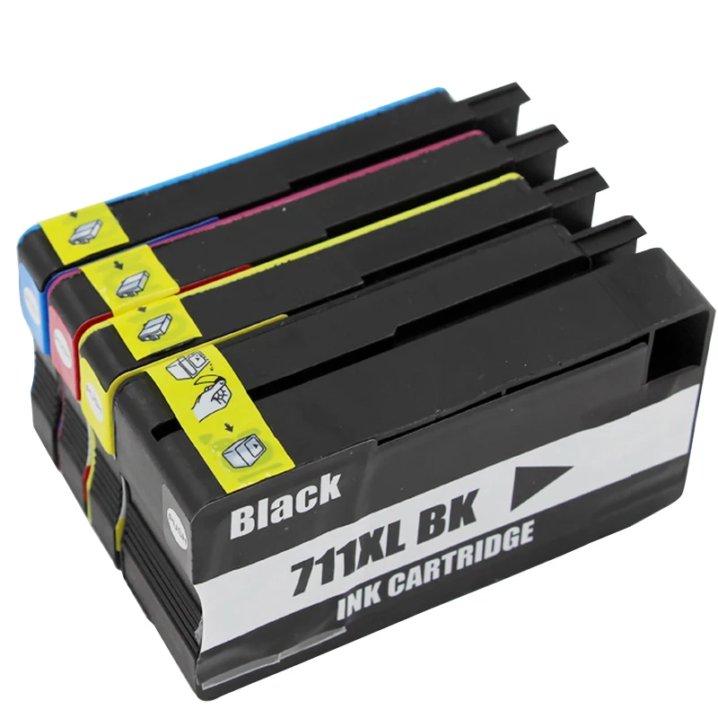 Замена чернильных картриджей HP 711 XL для принтера DesignJet T520 T120|ink cartridge for hp|cartridge hpink hp