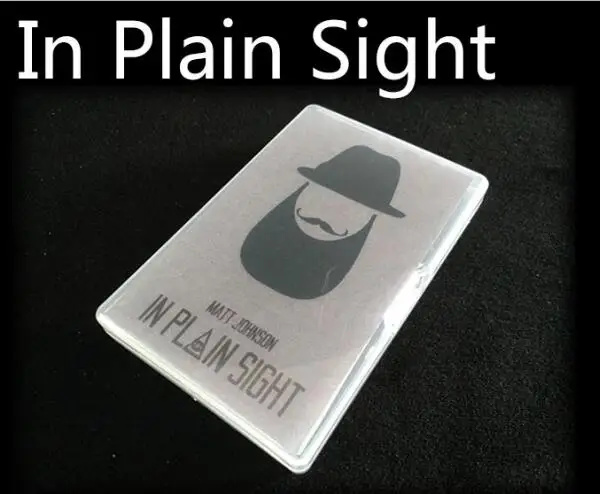 In Plain Sight (Gimmick and Online Instructions) by Matt Johnson - Trick,Mentalism Magic Props Illusions Close up Stage Magician