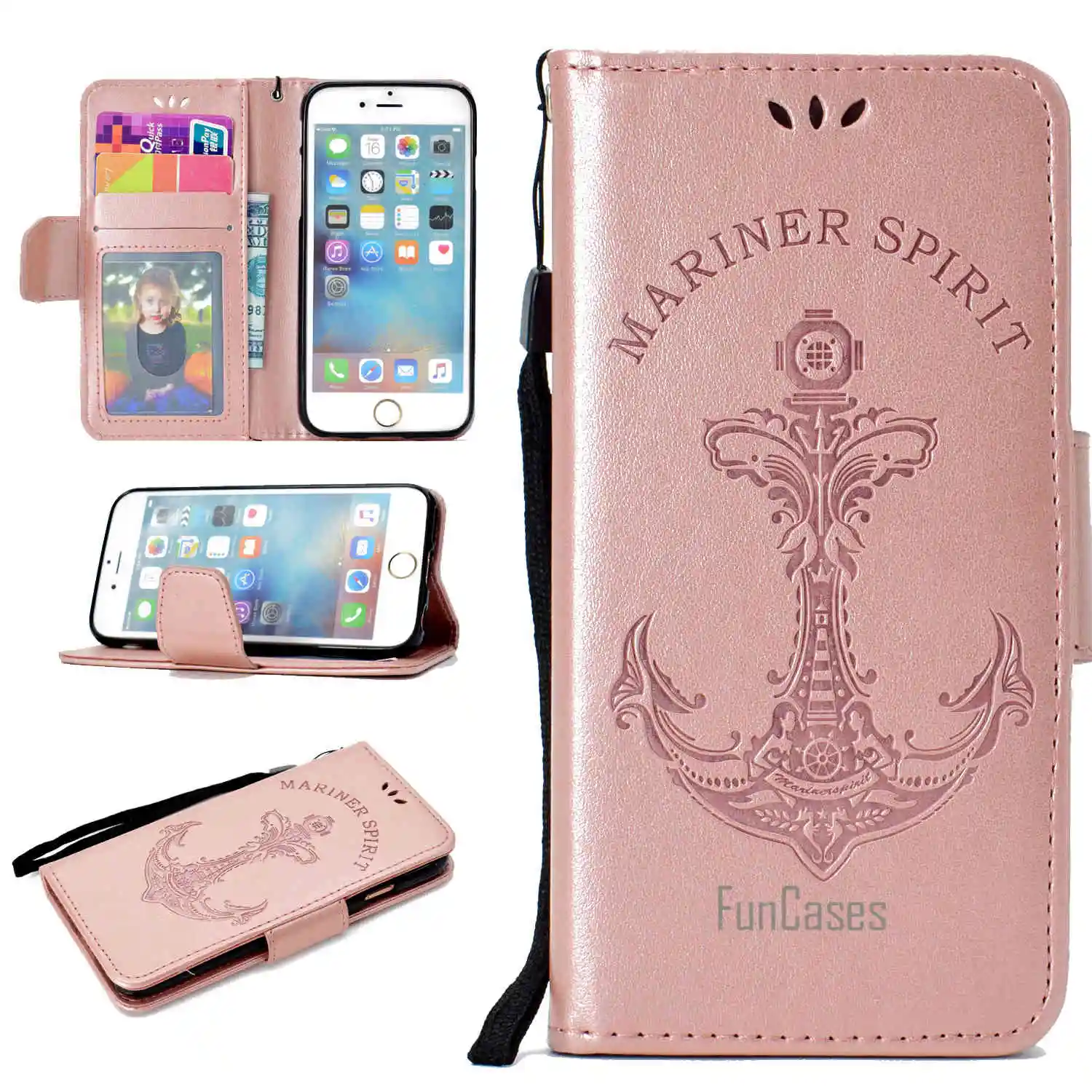 PU чехол для телефона Apple iPhone 6 plus кожаный Ретро Crazy Mermaid флип мобильный телефон