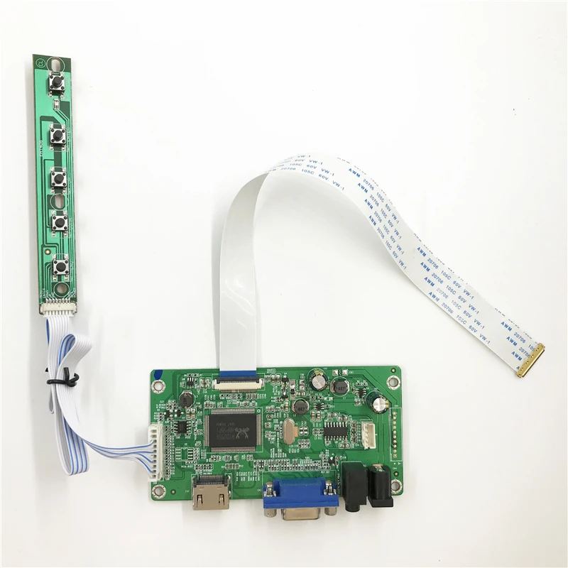 Набор для платы ЖК контроллер с VGA Аудио HDMI совместимых мягкий кабель 15 6 дюймов