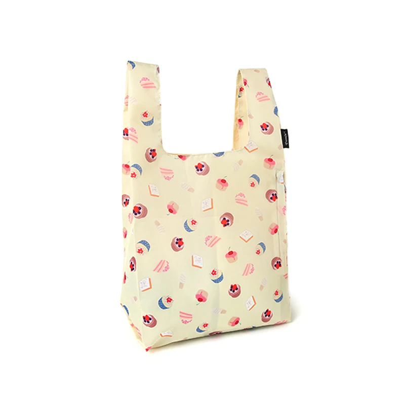 Hot Creative environmental storage bag Handbag Strawberry Foldable Shopping Bags Reusable Folding Grocery Nylon eco tote Bag | Багаж и