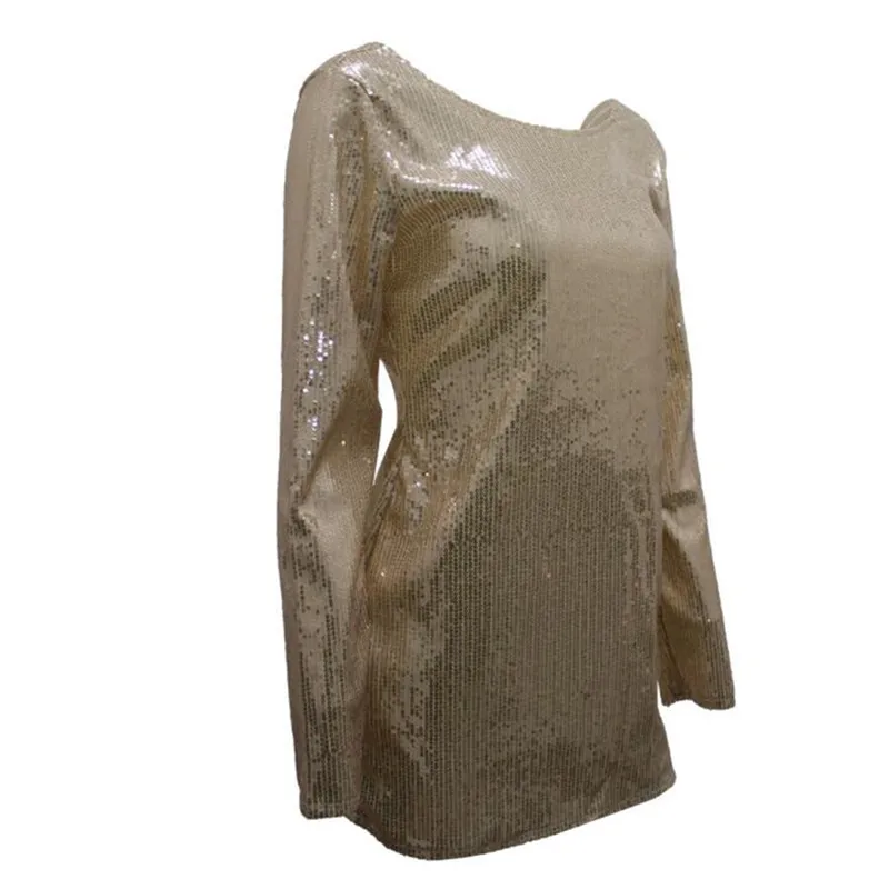 Новинка женское сексуальное мини платье с открытой спиной розовое золото